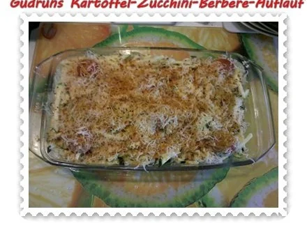 Rezept: Auflauf: Kartoffel-Zucchini-Berbere-Auflauf Bild Nr. 6 Auflauf: Kartoffel-Zucchini-Berbere-Auflauf - Rezept - Bild Nr. 6