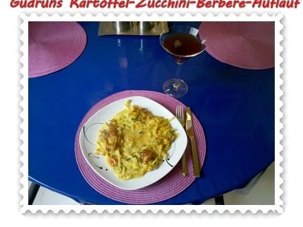Rezept: Auflauf: Kartoffel-Zucchini-Berbere-Auflauf Bild Nr. 9 Auflauf: Kartoffel-Zucchini-Berbere-Auflauf - Rezept - Bild Nr. 9
