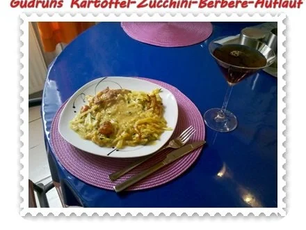 Rezept: Auflauf: Kartoffel-Zucchini-Berbere-Auflauf Bild Nr. 10 Auflauf: Kartoffel-Zucchini-Berbere-Auflauf - Rezept - Bild Nr. 10