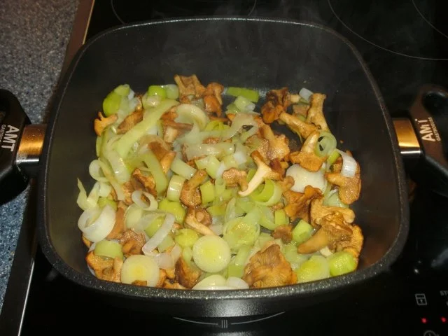 Pfifferling-Lauch-Pasta - Rezept - Bild Nr. 2