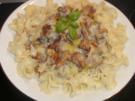 Pfifferling-Lauch-Pasta - Rezept