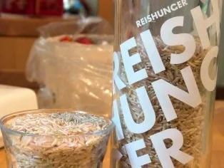 Hähnchen in geröstetem Paprikarahm mit Vollkorn-Basmati-Reis - Rezept - Bild Nr. 4