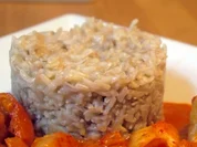 Hähnchen in geröstetem Paprikarahm mit Vollkorn-Basmati-Reis - Rezept