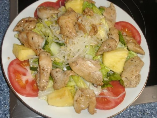 Rezept: Salatteller " asiatisch " Salatteller " asiatisch " - Rezept