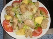 Salatteller " asiatisch " - Rezept