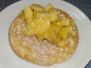 Luftiger Mandelpfannkuchen - Rezept