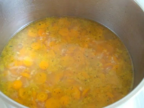 kalte Möhrensuppe mit lauwarmen Flusskrebssahneschaum - Rezept - Bild Nr. 8
