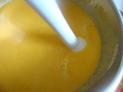 kalte Möhrensuppe mit lauwarmen Flusskrebssahneschaum - Rezept - Bild Nr. 12