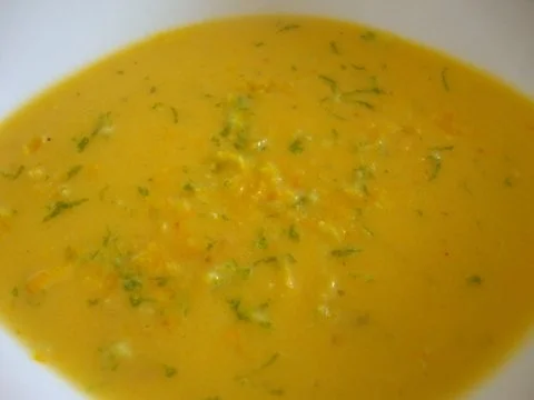 kalte Möhrensuppe mit lauwarmen Flusskrebssahneschaum - Rezept - Bild Nr. 16