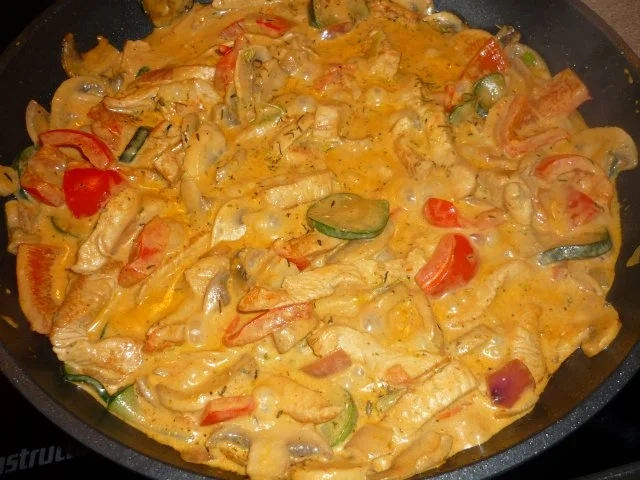 Gemüsepfanne mit Brunch-Creme - Rezept - Bild Nr. 5