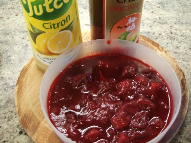 Dessert: Reis-Eis mit Pflaumenweinsoße - Rezept - Bild Nr. 7