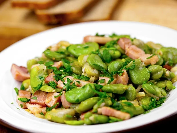 Frische Dicke Bohnen - Rezept - Bild Nr. 2