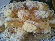 Saftiger Kokos Sahne Bleckkuchen - Rezept