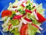 Salat mit Radieschen und Gremolata - Rezept