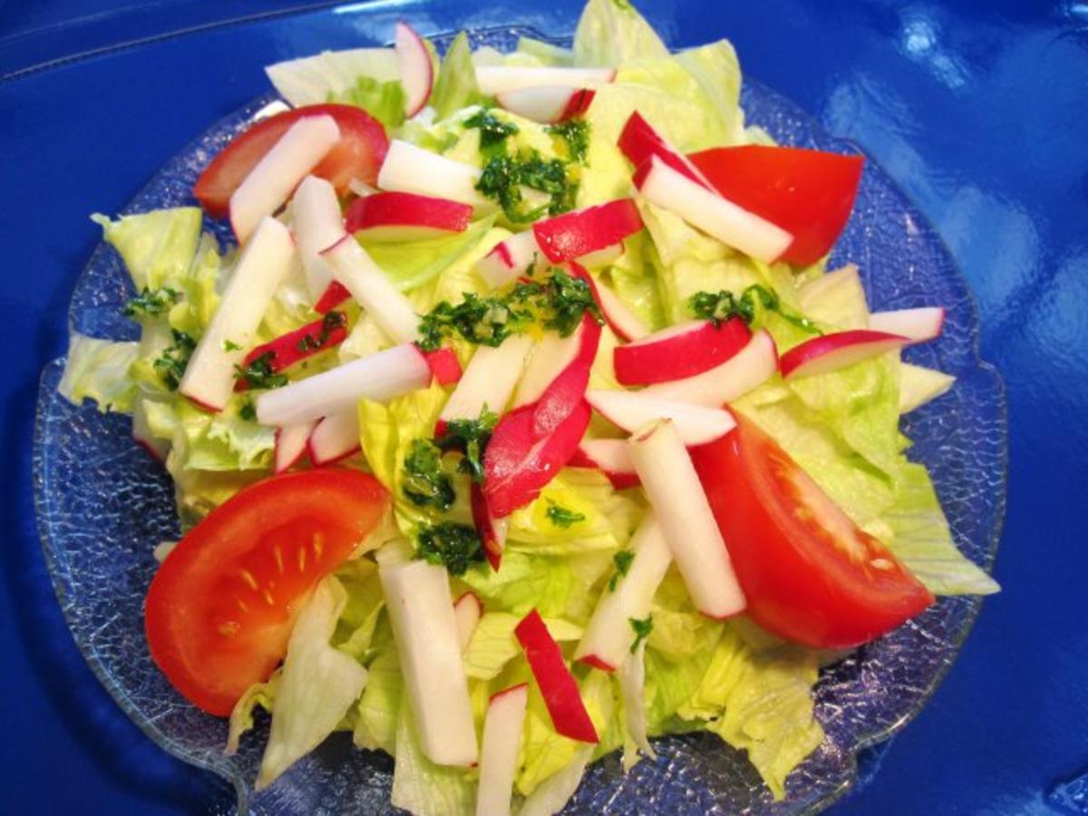 Salat mit Radieschen und Gremolata - Rezept - Bild Nr. 5