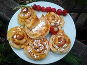 Zimtschnecken, schwedisch ( Kanelbullar) - Rezept