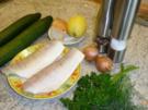 Fischfilet mit Gurken - Rezept