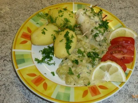 Rezept: Fischfilet mit Gurken Bild Nr. 6 Fischfilet mit Gurken - Rezept - Bild Nr. 6
