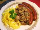 Gebratene  "Merguez" - Rezept