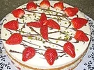 Erdbeertorte mit Quarkcreme - Rezept