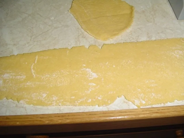 Überbackene Schnitzel mit selbstgemachten Nudeln - Rezept - Bild Nr. 4