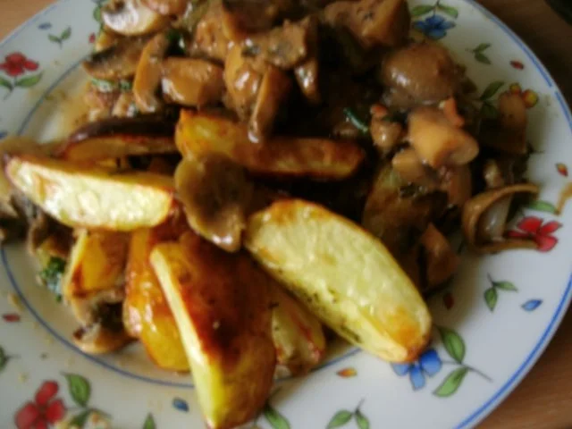 Championgpfanne mit Backofenkartoffeln - Rezept - Bild Nr. 12