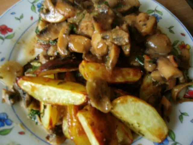 Championgpfanne mit Backofenkartoffeln - Rezept - Bild Nr. 2