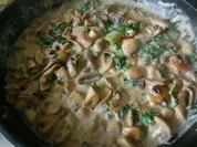 Championgpfanne mit Backofenkartoffeln - Rezept