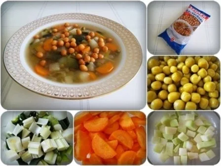 Gemüsesuppe mit Backerbse - Rezept - Bild Nr. 2