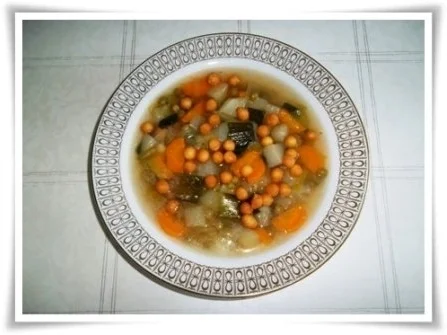 Gemüsesuppe mit Backerbse - Rezept - Bild Nr. 3