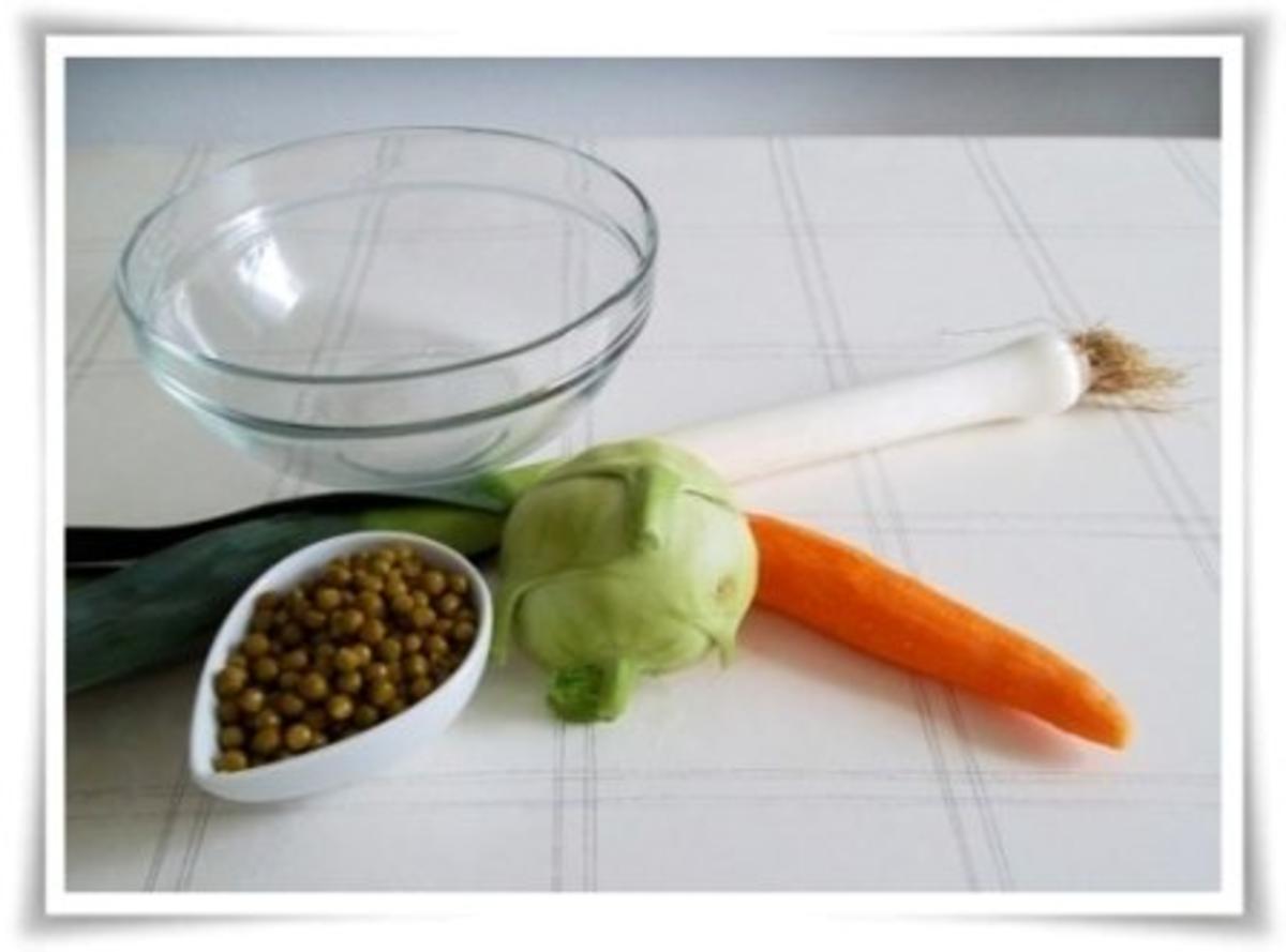 Gemüsesuppe mit Backerbse - Rezept - Bild Nr. 4