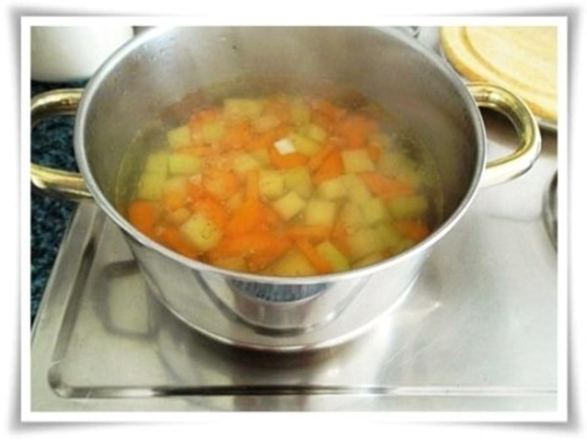 Gemüsesuppe mit Backerbse - Rezept - Bild Nr. 10