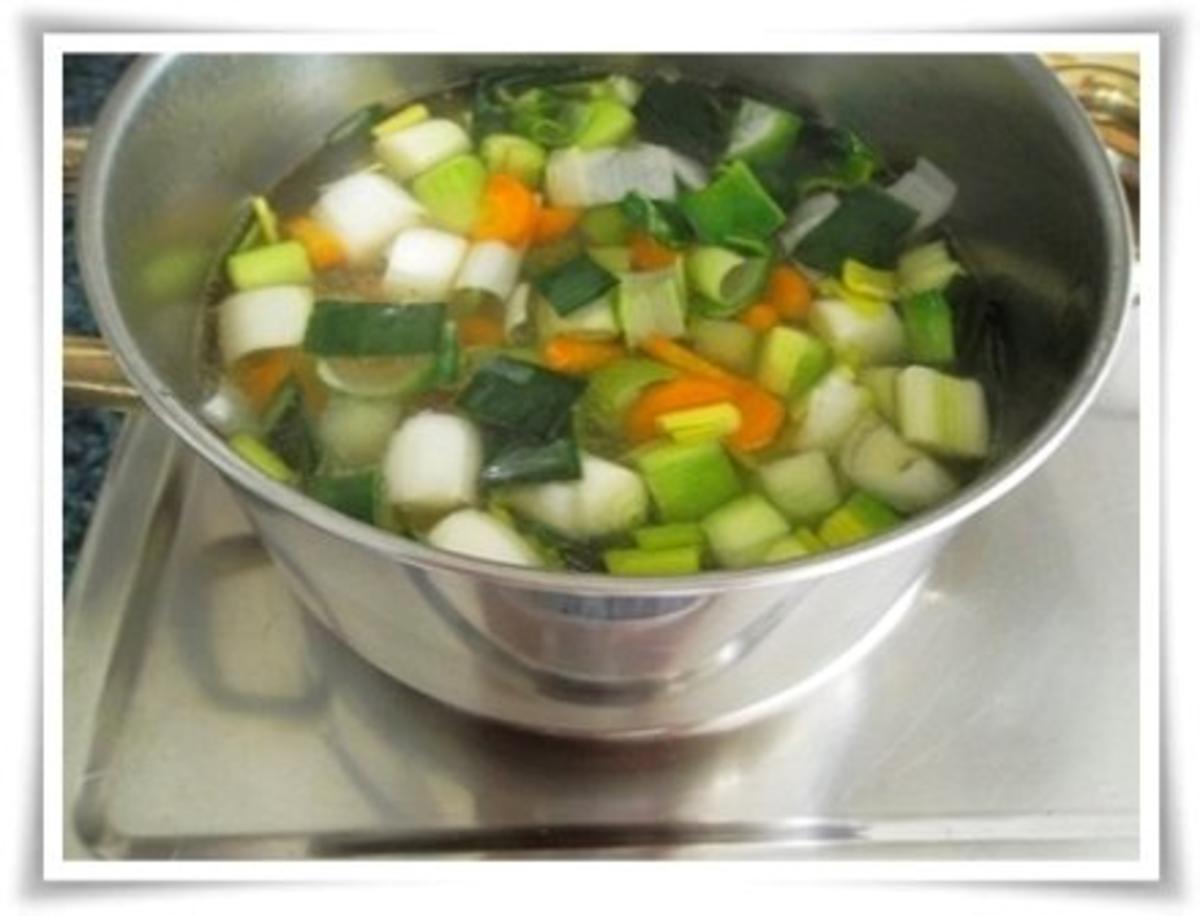 Gemüsesuppe mit Backerbse - Rezept - Bild Nr. 11