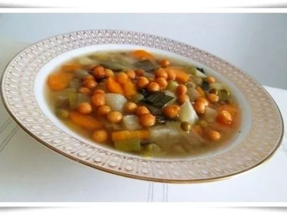 Gemüsesuppe mit Backerbse - Rezept - Bild Nr. 14