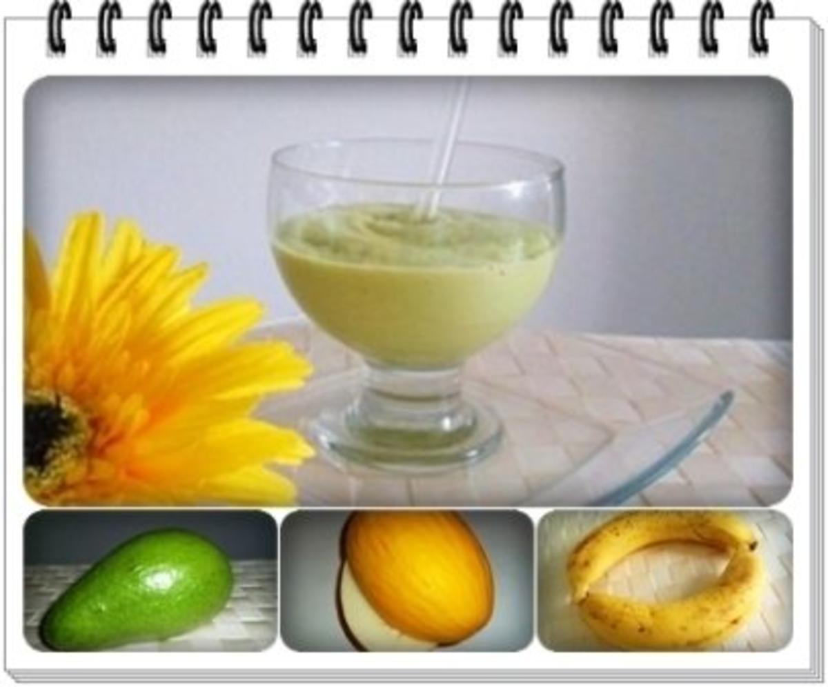 Avocado - Honigmelone - Banane Smoothie - Rezept - Bild Nr. 2