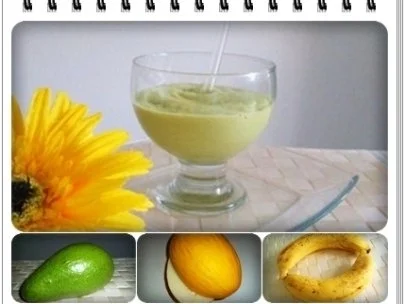 Avocado - Honigmelone - Banane Smoothie - Rezept - Bild Nr. 2