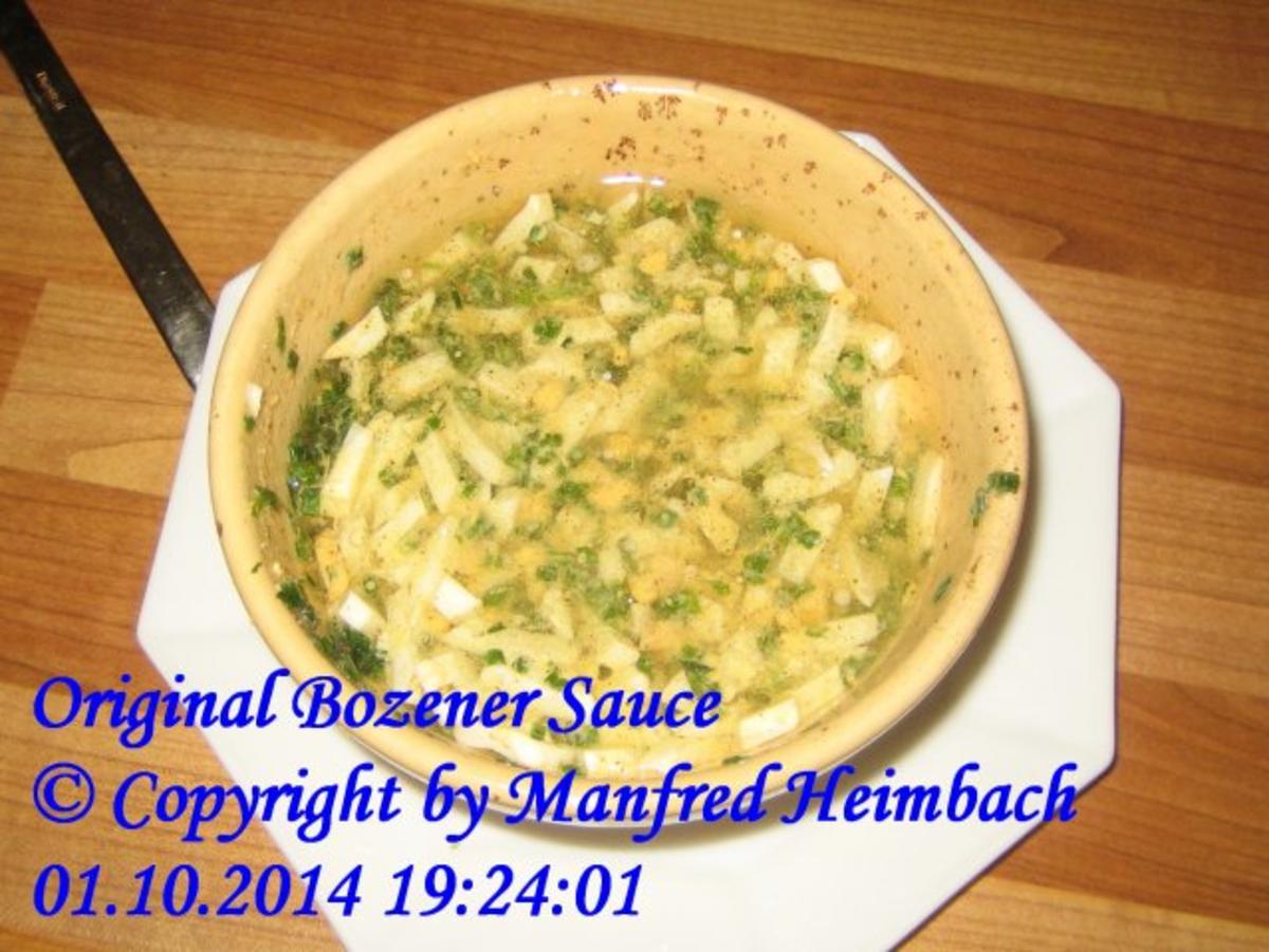 Bilder für Saucen – Original Bozener Sauce - Rezept