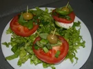 Rezept: Tomate-Mozzarellatürmchen Tomate-Mozzarellatürmchen - Rezept