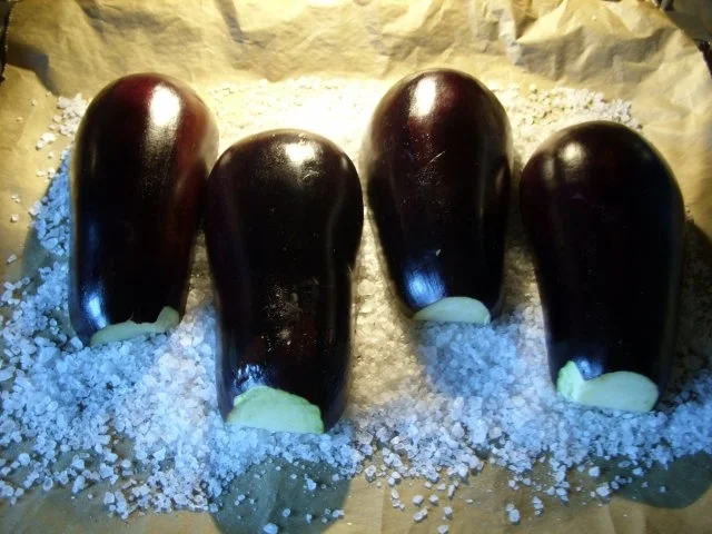 Rezept: Auberginecreme Bild Nr. 2 Auberginecreme - Rezept - Bild Nr. 2