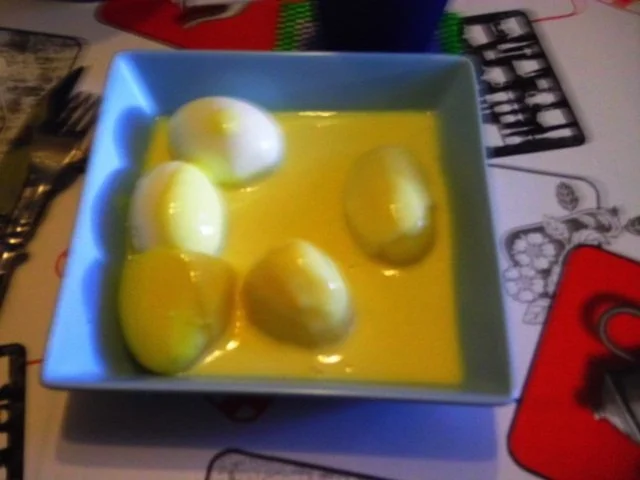 Eier in Senfsosse - Rezept