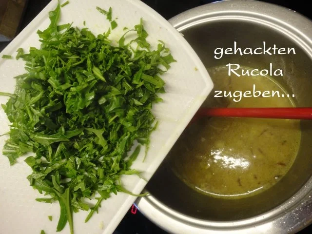 Rucola Süppchen mit Garnelen - Rezept - Bild Nr. 6