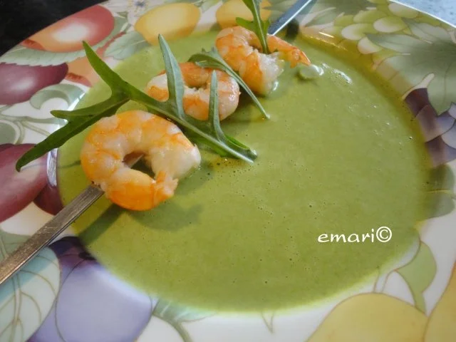 Rucola Süppchen mit Garnelen - Rezept - Bild Nr. 10
