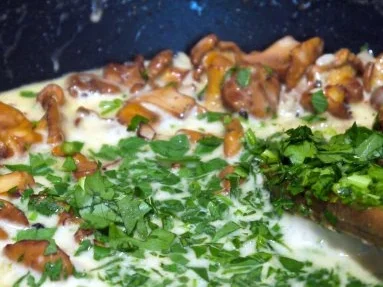 Spaghetti mit Rahmpfifferlingen - Rezept - Bild Nr. 11