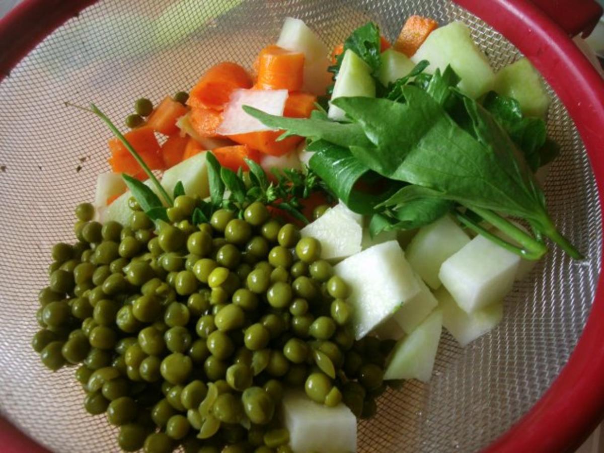 Sommergemüsesuppe mit Klump - Rezept mit Bild - kochbar.de