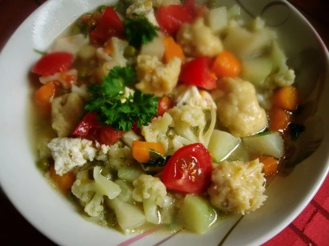 Sommergemüsesuppe mit Klump - Rezept - Bild Nr. 14