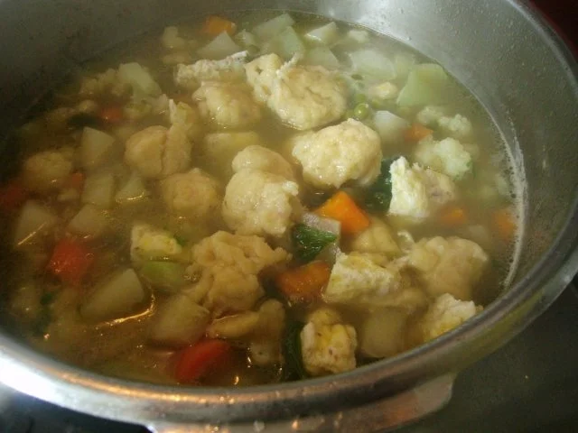 Sommergemüsesuppe mit Klump - Rezept - Bild Nr. 13