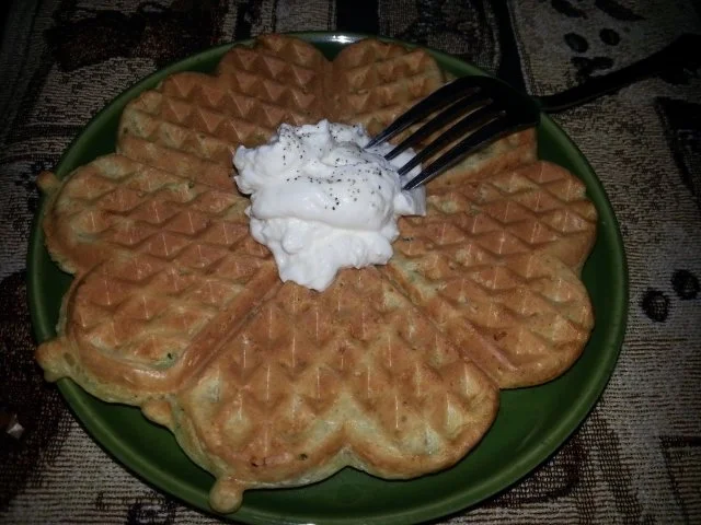 Gemüsewaffeln - Rezept