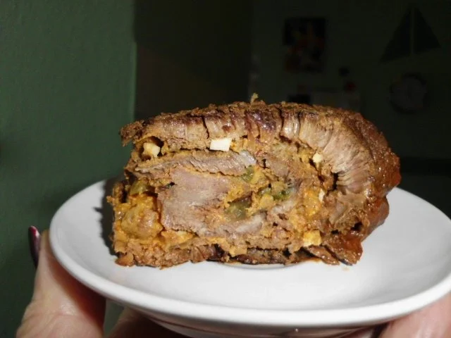 Rinderrouladen mit Auberginefüllung, dazu Kartoffelpüree - Rezept - Bild Nr. 16