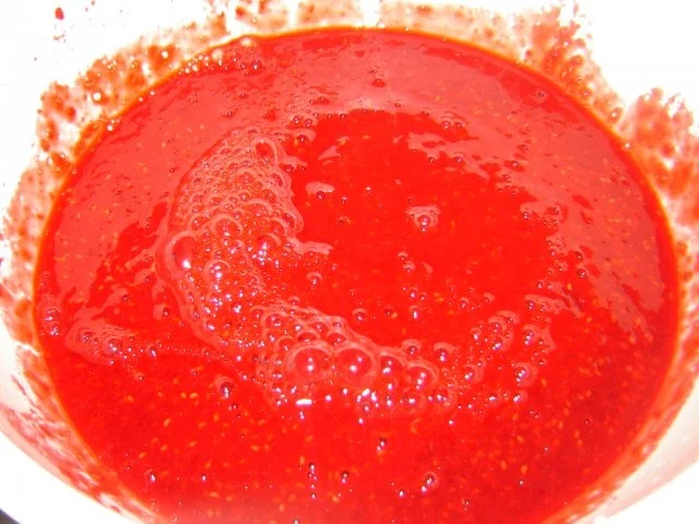 Rezept: Himbeer Konfitüre Bild Nr. 4 Himbeer Konfitüre - Rezept - Bild Nr. 4