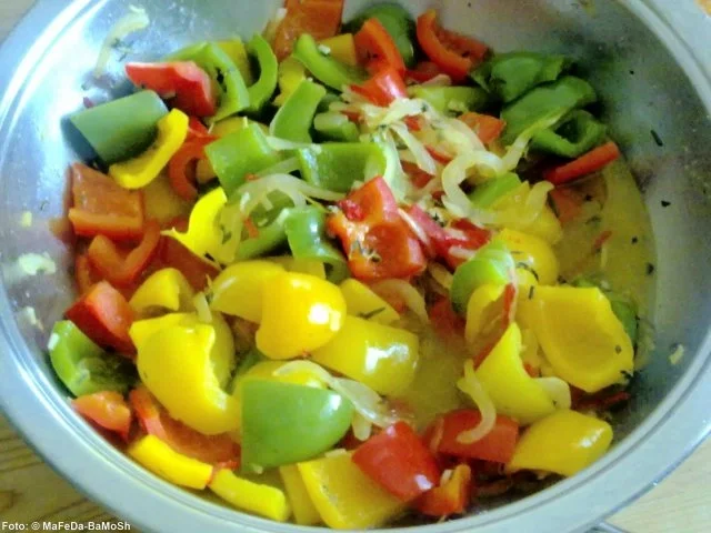 Scharfes Paprikagemüse - Rezept